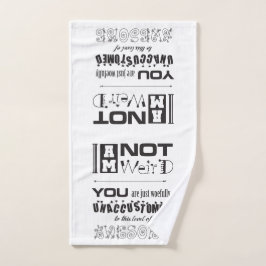 Jag är inte Konstig! Towel