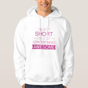 Jag är inte Kort, jag är bara koncentrerad till Fa Hoodie