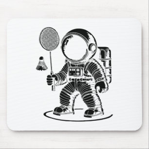 Jag är inte Kort, jag är en badminton-spelare. Musmatta