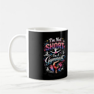 Jag är inte kort, jag är en gymnast kaffemugg