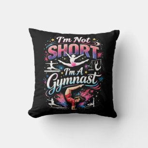 Jag är inte kort, jag är en gymnast kudde