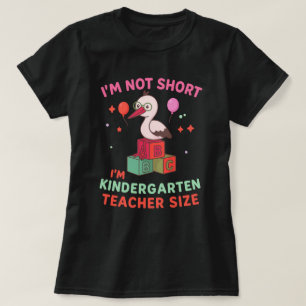 Jag är inte Kort. Jag är Kindergarten Lärare Storl T Shirt