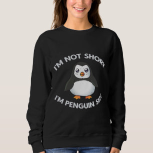 Jag är inte Kort Penguin Storlekare T Shirt