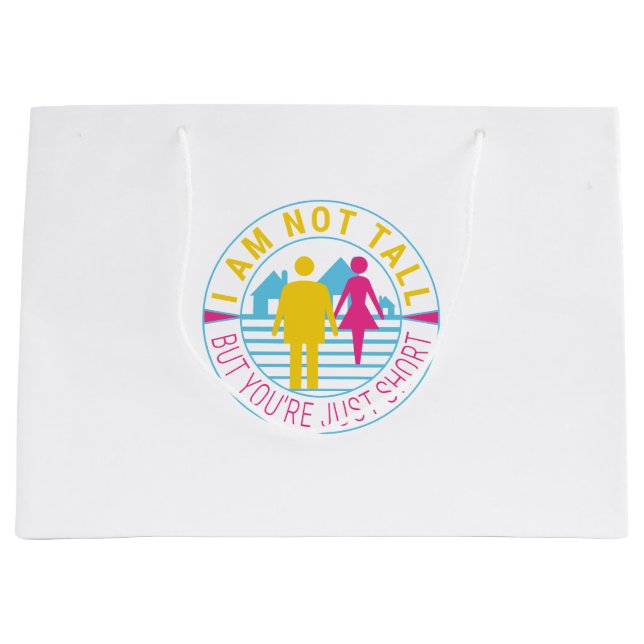 Jag är inte lång, men du är bara kort (Framsidan)