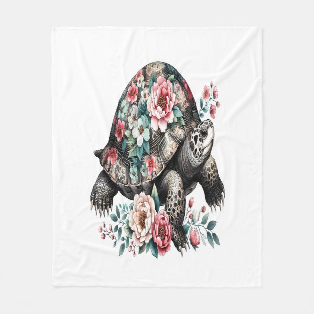 Jag är inte långsam.. fleecefilt (Framsidan)