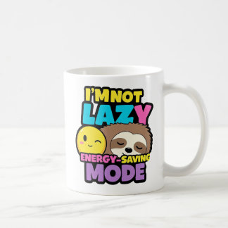 Jag är inte lat, energisparläge - Kaffe kopp