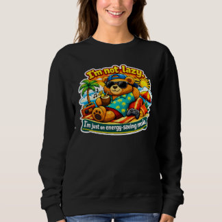Jag är inte lat, jag är bara på energisparläge t shirt