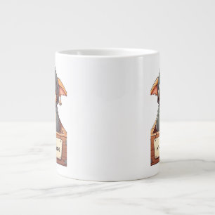 Jag är inte lat jumbo mugg