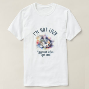 Jag är inte lat t shirt