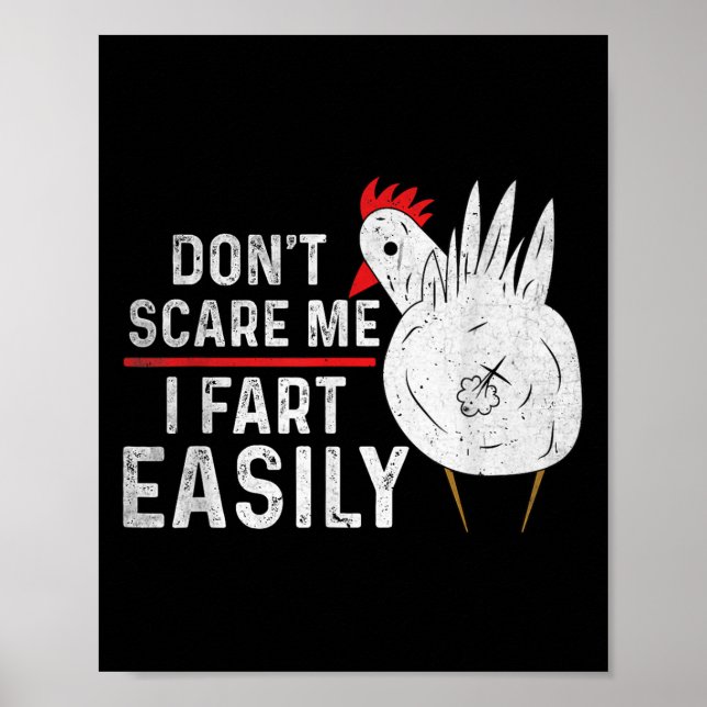 Jag är inte lätt att hitta Sarcasm Humor Chick Poster (Framsidan)
