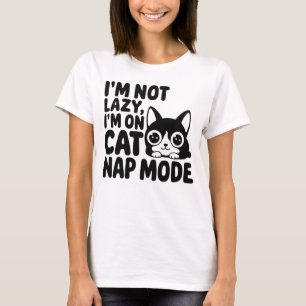 Jag är inte Lazy, jag är på kattnålskydd T Shirt