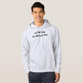 Jag är inte Lazy T-Shirt Hoodie