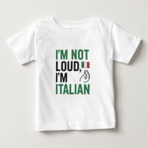 Jag är inte Loud, jag är italienskt Pride för nun T Shirt