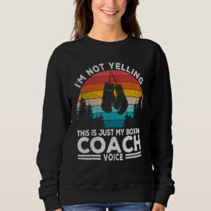 Jag är inte med att boxing Coach Voice Boxing Trai T Shirt