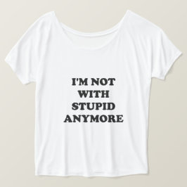 Jag är inte med häpen längre tee