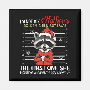 Jag är inte min mammas gyllene barn Rolig tvättbjö Magnet