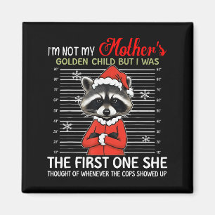 Jag är inte min mammas gyllene barn Rolig tvättbjö Magnet
