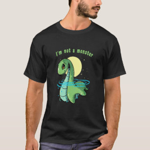 Jag är inte Monster Nessie Loch Ness Monster Folkl T Shirt