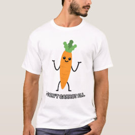 Jag är inte morot! - Cute Carrot T-Shirt