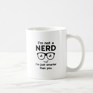 Jag är inte Nerd Kaffemugg