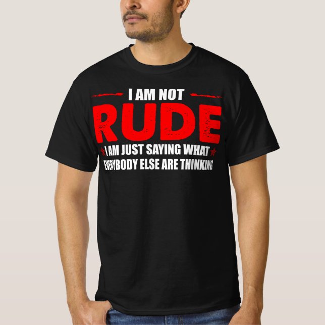 Jag är inte omedveten offert t shirt (Framsida)
