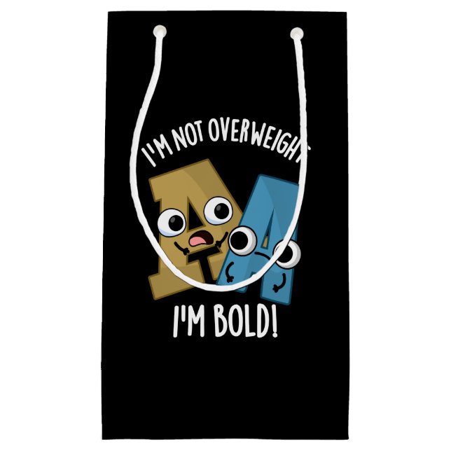 Jag är inte överviktig, jag är fet Font Pun Mörk B (Framsidan)