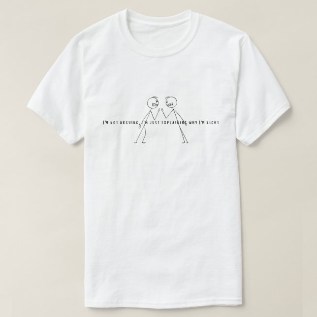 😂: "Jag är inte påklädd, jag förklarar bara.." T Shirt (Design framsida)