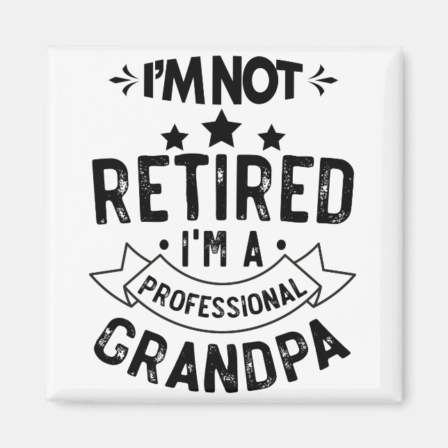 Jag är inte pensionär jag är en professionell farf magnet (Framsidan)