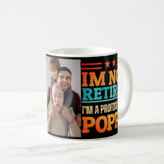 Jag är inte pensionerad, jag är professionell vall kaffemugg