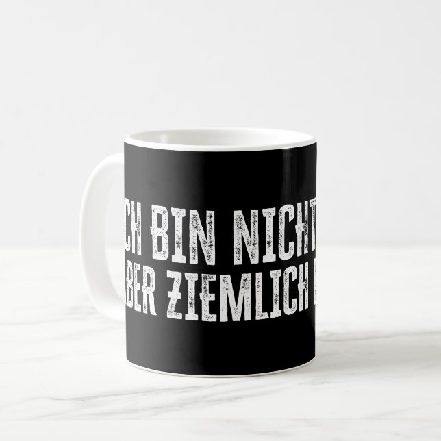 Jag är inte perfekt – men ganska nära! kaffemugg (Framsida vänster)