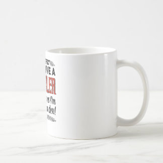Jag är inte perfekt utan kör en krysler som elak kaffemugg
