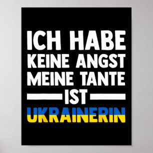 Jag är inte rädd, min faster är ukrainare poster