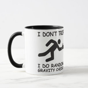 Jag är inte Resa. Jag gör slumpmässiga kontroller  Mugg