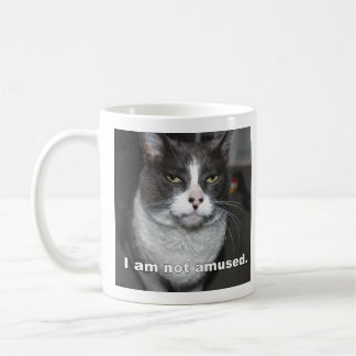 Jag är inte road Katt Kaffemugg