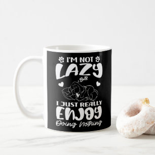 Jag är inte så glad att jag bara Verkligen njuter Kaffemugg