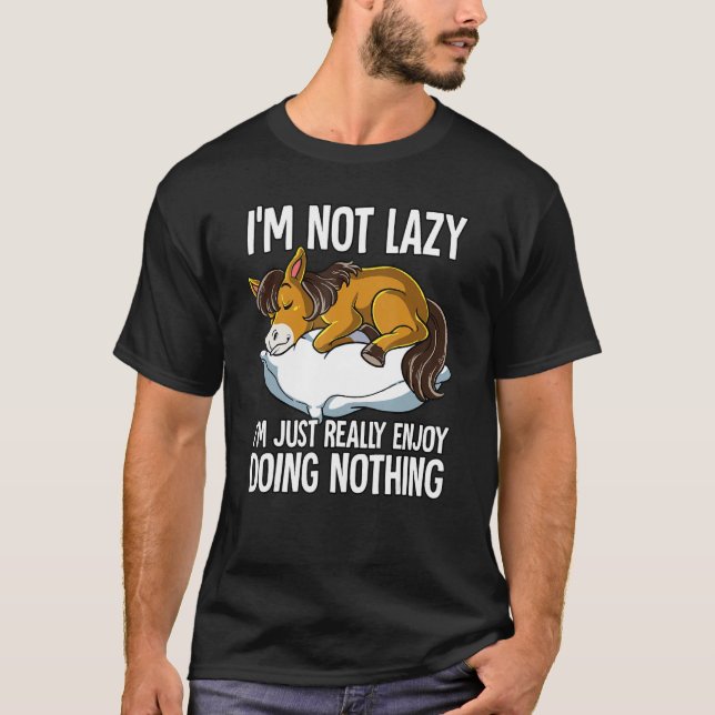 Jag är inte så glad att jag bara Verkligen njuter  T Shirt (Framsida)