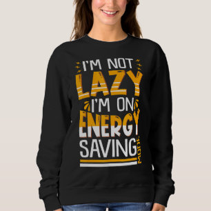 Jag är inte säker på att jag ska spara energiläge t shirt