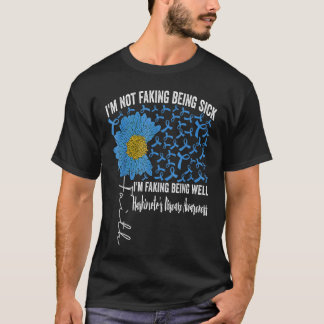 Jag är inte sjuk, jag är nätt och jämt. t shirt