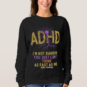 Jag är inte slumpartad och har ADHD-Coola-gåva T Shirt