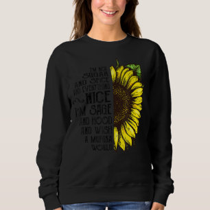 Jag är inte socker och spis och allt fint solflo t shirt