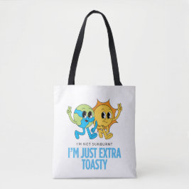 Jag är inte solbränd tygkasse