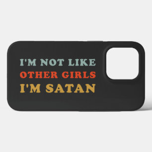 Jag är inte som andra flickor jag är Satan Funny Q