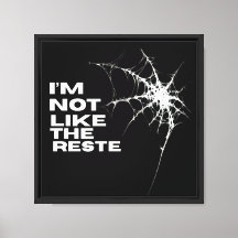 Jag är inte som det mest unika Spindelnätet Art