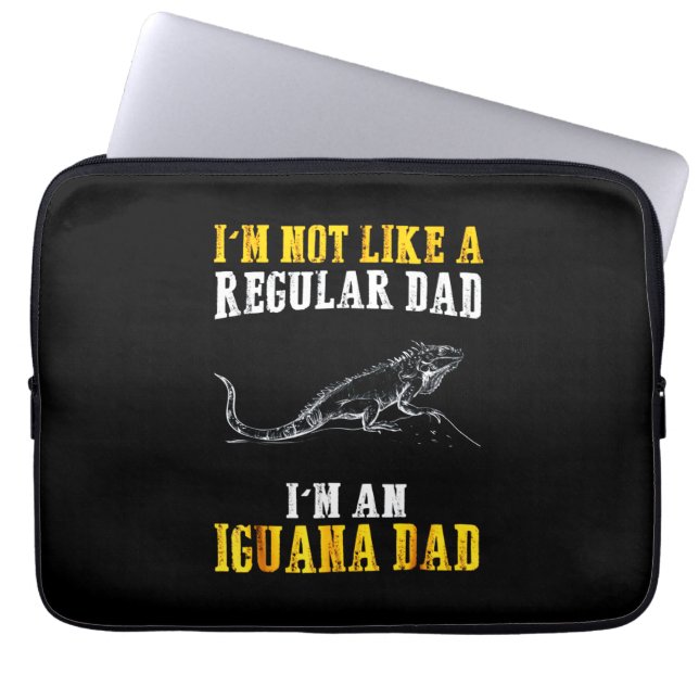 Jag är inte som en vanlig pappa laptop fodral (Framsidan)