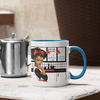 Jag är inte Stiga upp och Shine, jag är faffeinat, Mugg