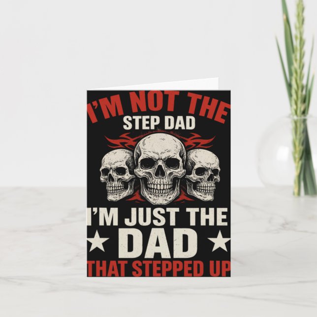 Jag är inte styvpappa jag är pappa som tog steget  kort (Framsida)