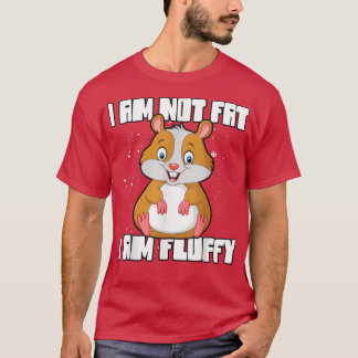 Jag är inte tjock i är Fluffy Guinea Gris T Shirt