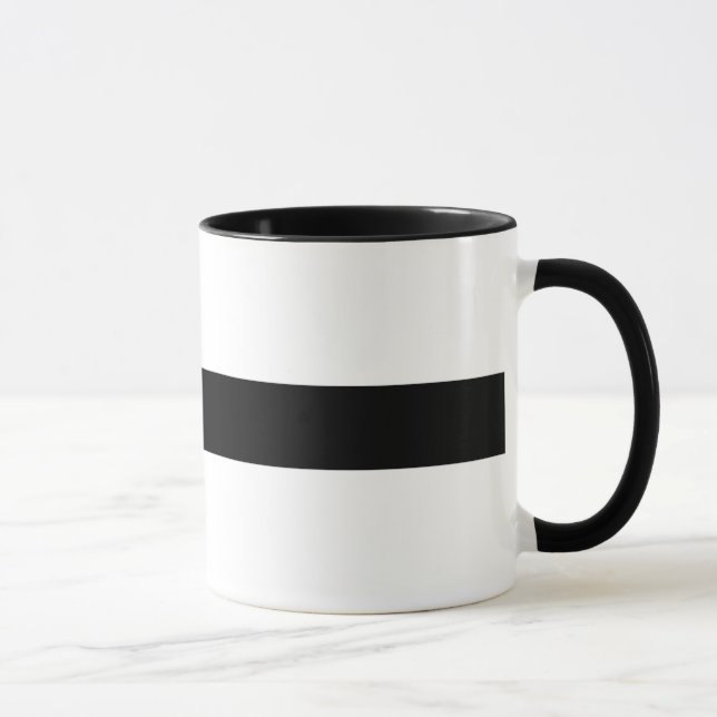 JAG ÄR INTE TJOCK. Jag är FULLT av HAPPINESS! Mugg (Höger)