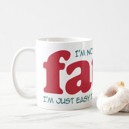 Jag är inte tjock kaffemugg