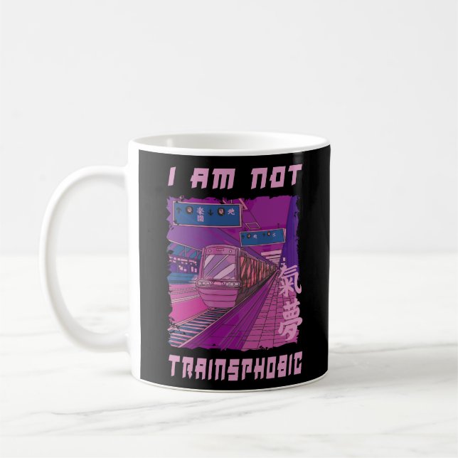 JAG ÄR INTE TRAINSPHOBISK KAFFEMUGG (Vänster)